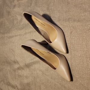 Christian Siriano - Heeled Pumps, Size 8, Tan